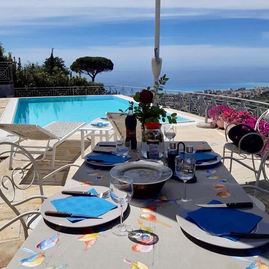 Villa Gaia - Luxury Villa, Pool & Wellness Rooms Bordighera Εξωτερικό φωτογραφία